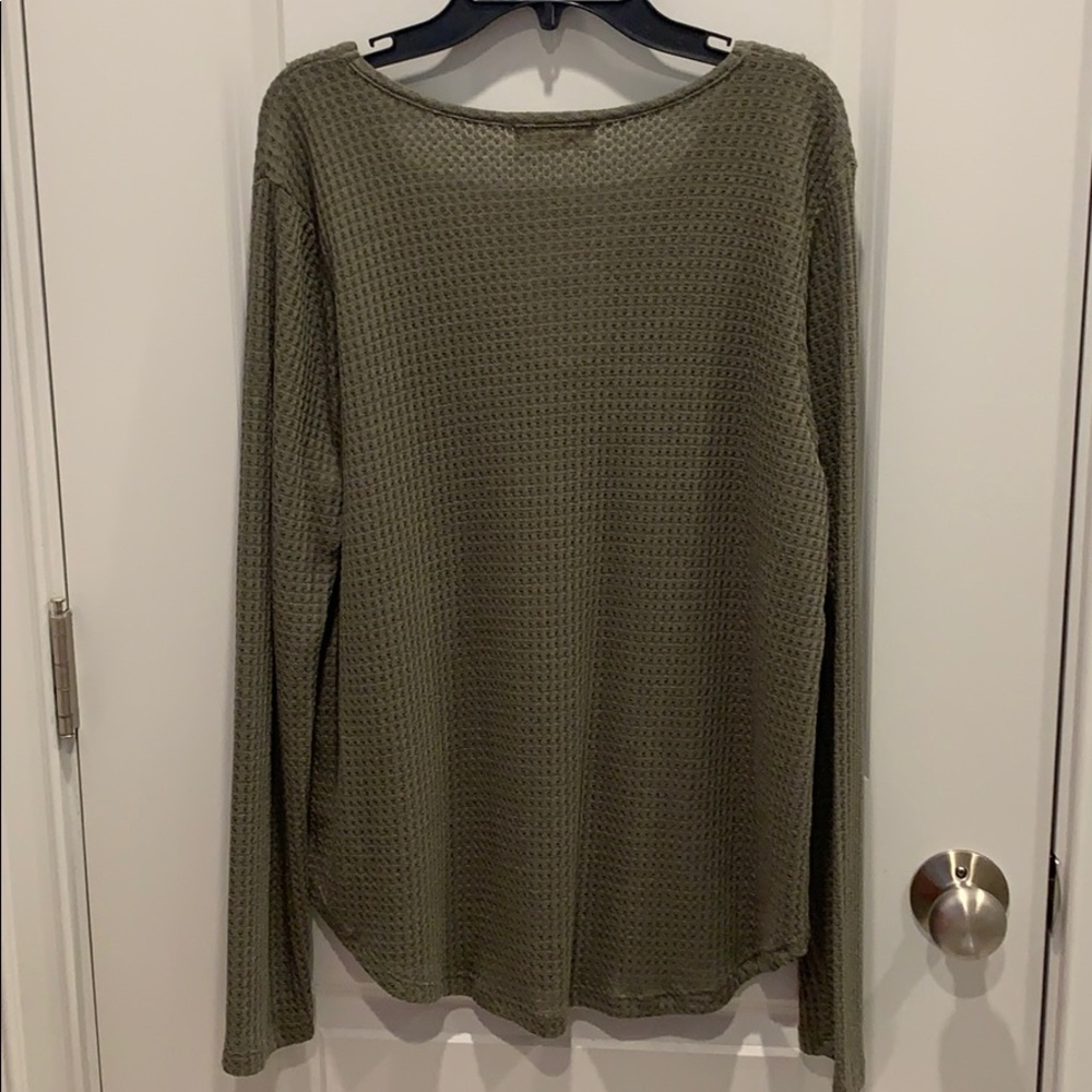 Altar’d State Waffle Shirt - Picture 6 of 6